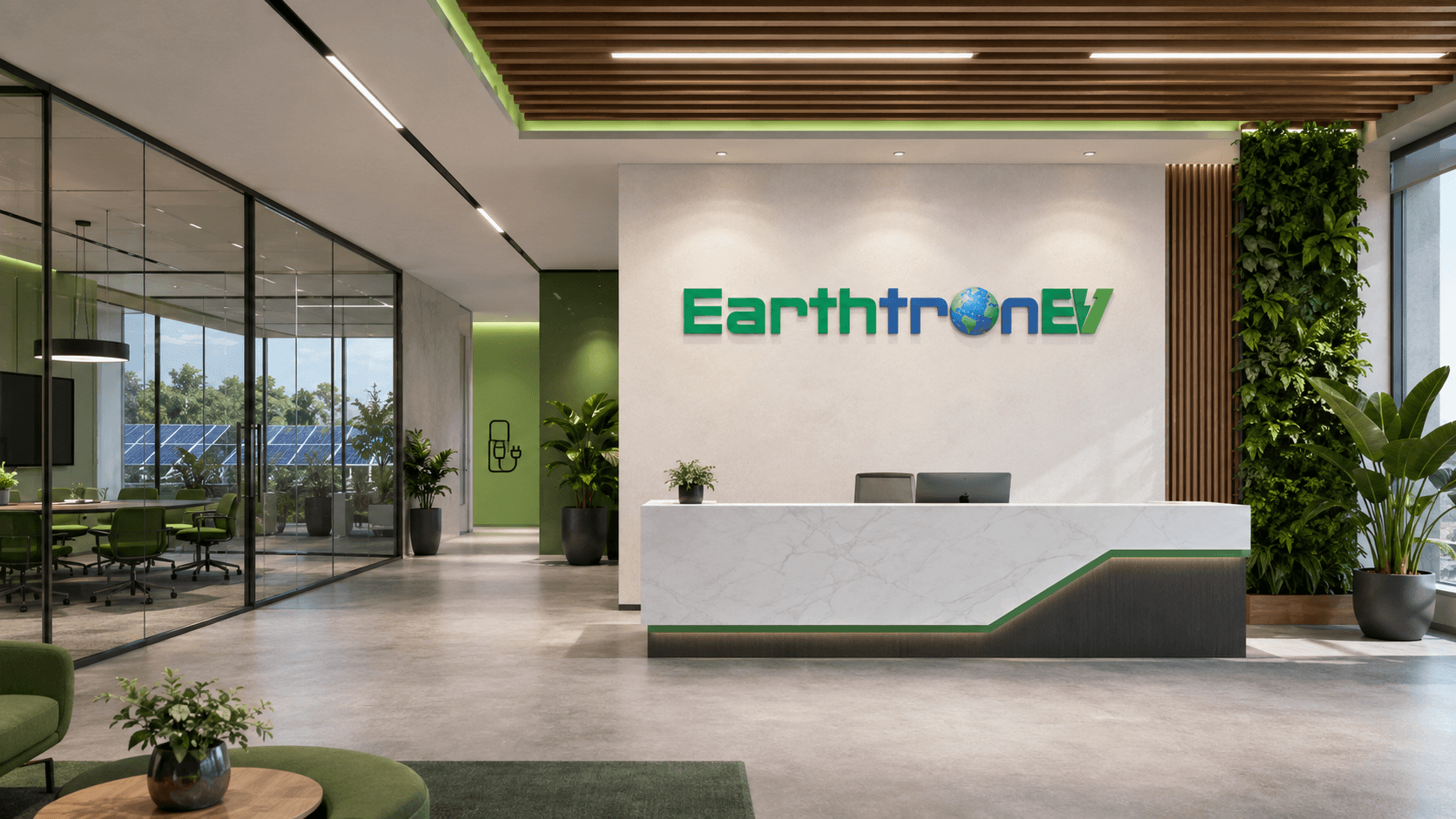 EarthtronEV reception area