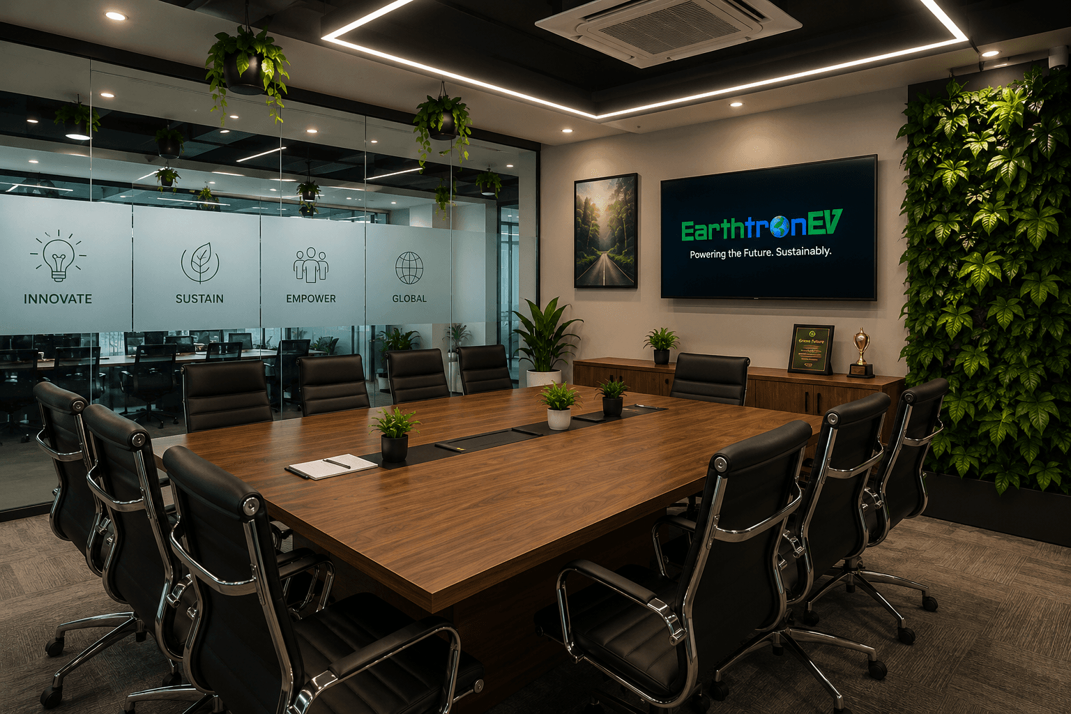 EarthtronEV meeting room