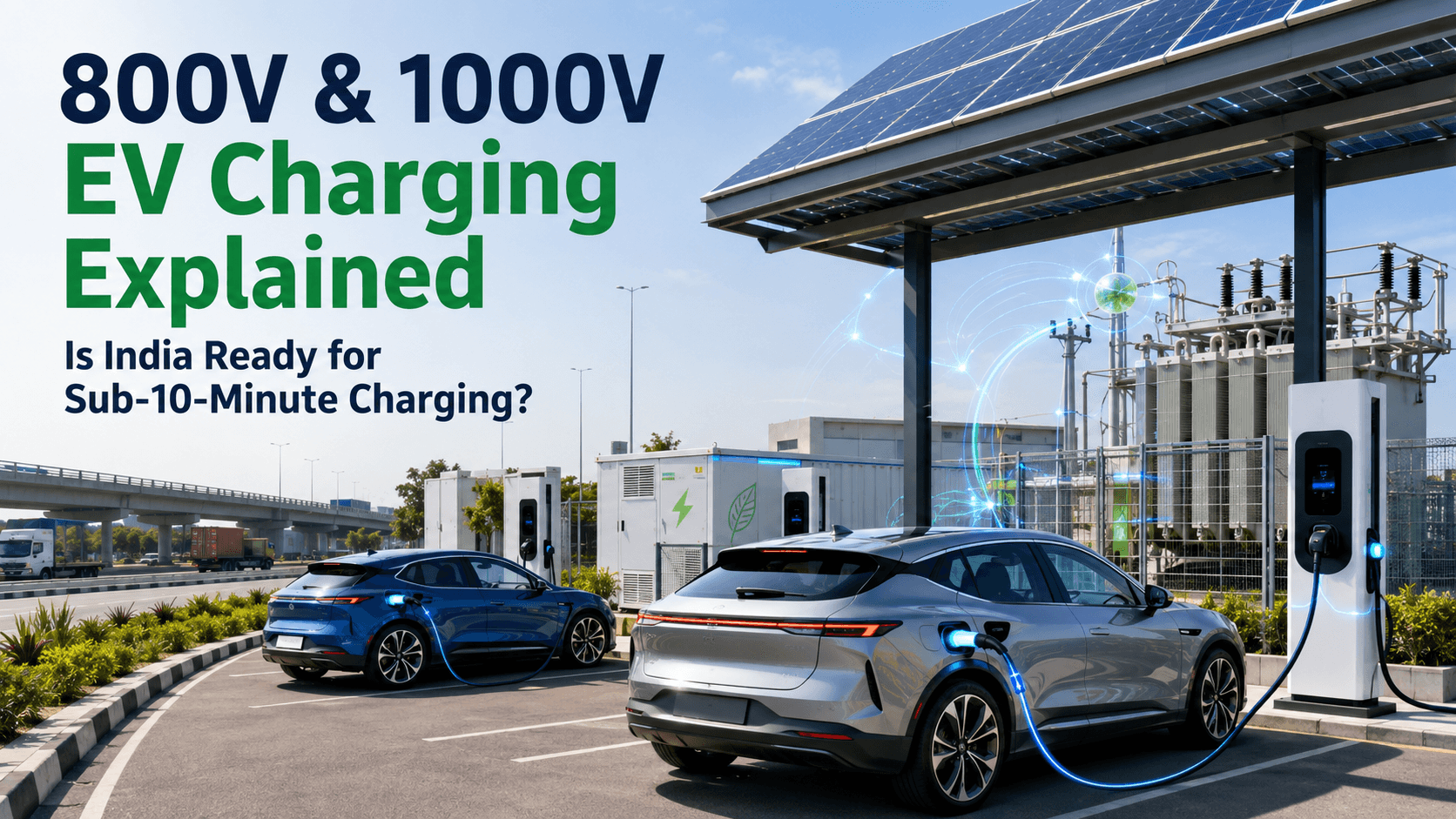 800V and 1000V EV Charging Explained: Is India Ready for Sub-10-Minute Charging?